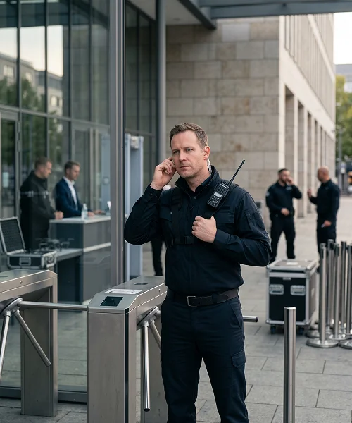 UNSERE LEISTUNGEN IM BEREICH VERANSTALTUNGSSCHUTZ